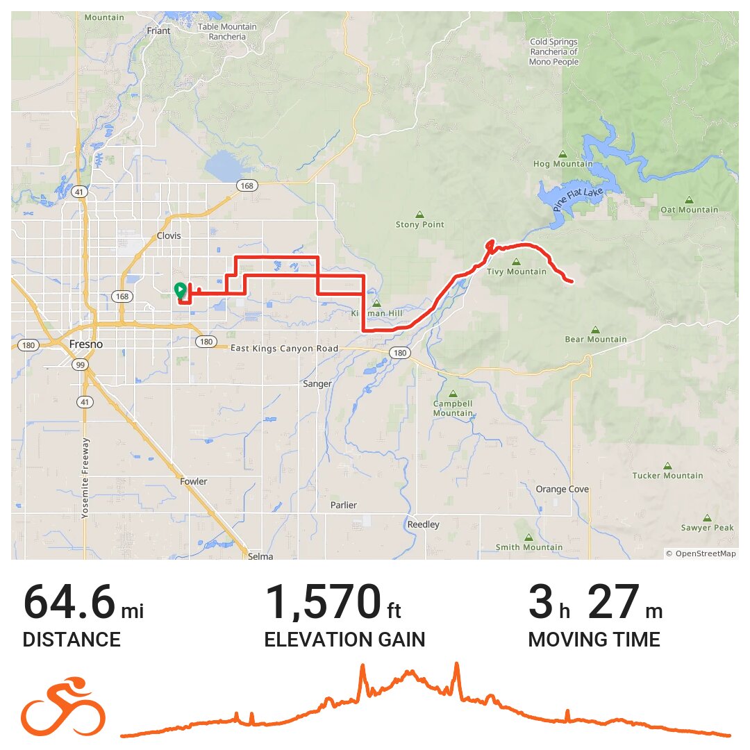 12/18/19 A bike ride in Fresno, CA
