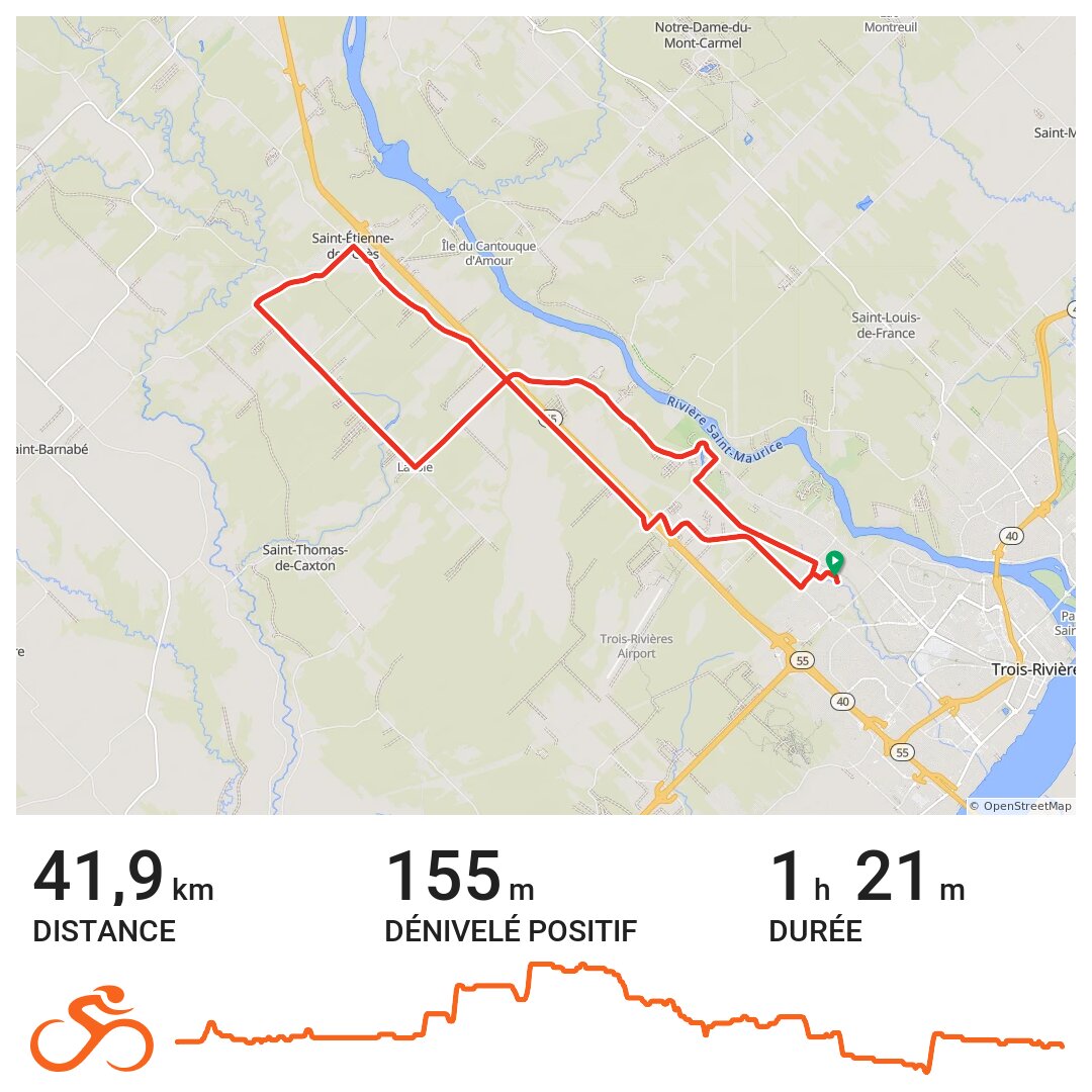 07/05/15 A bike ride in TroisRivières, Québec