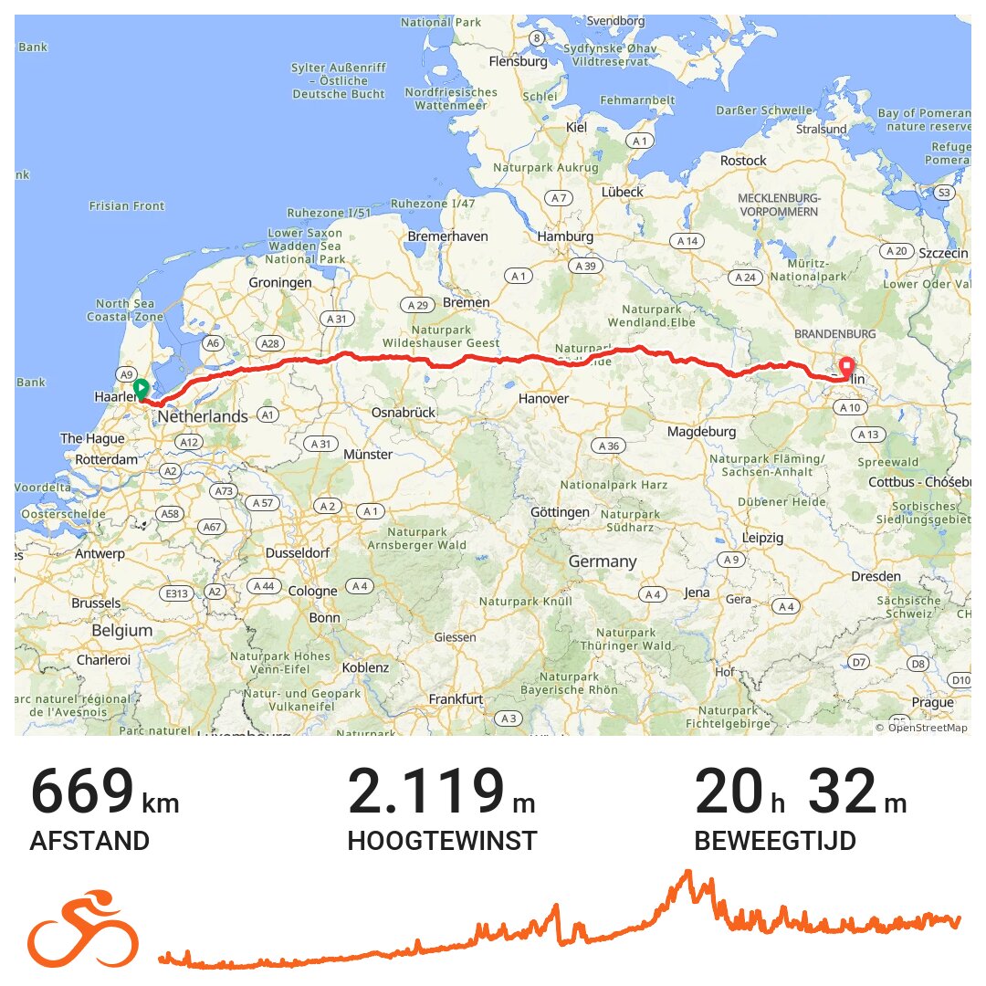 Amsterdam Berlin > parallels24 apidura · Ride with GPS