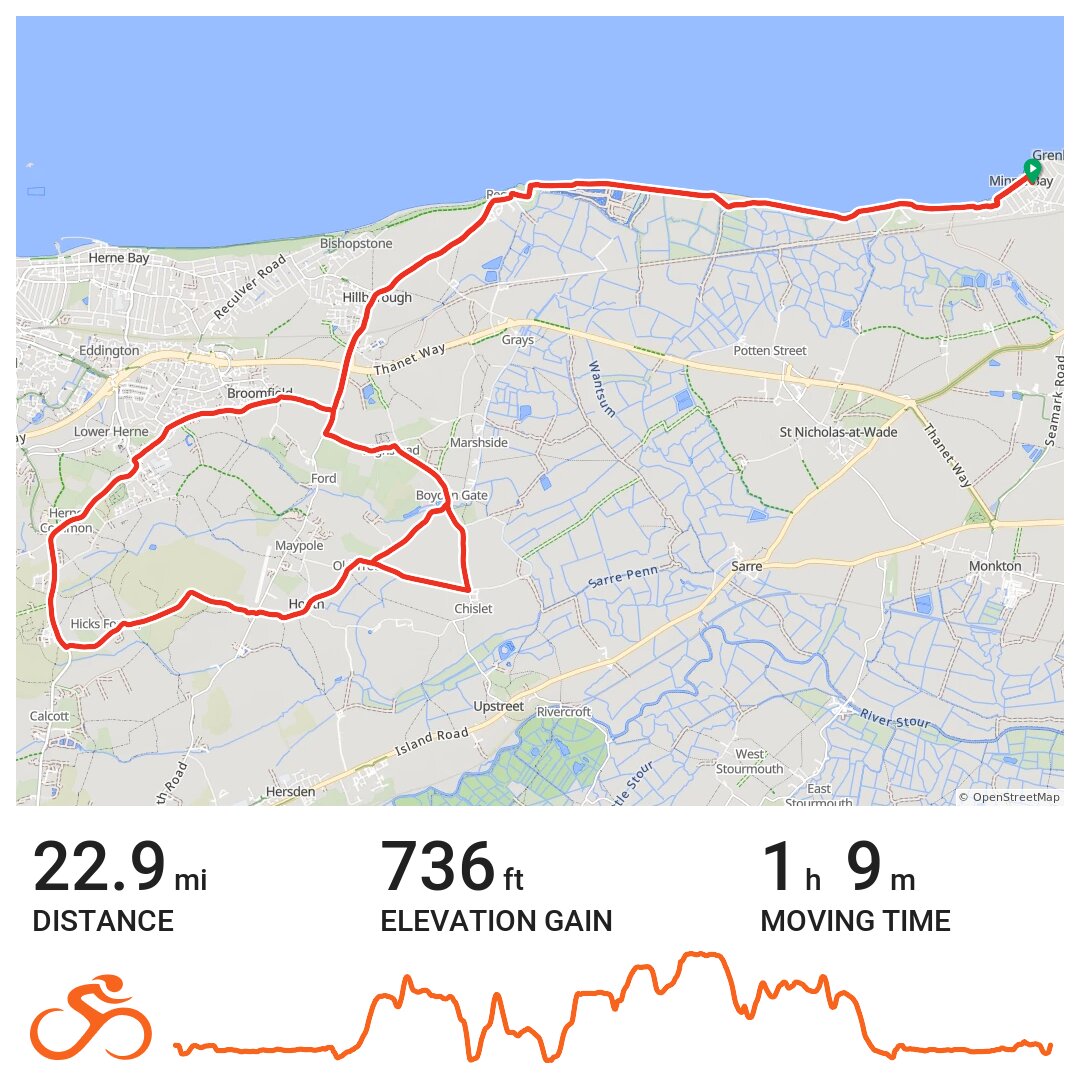 Afternoon Ride · Ride with GPS