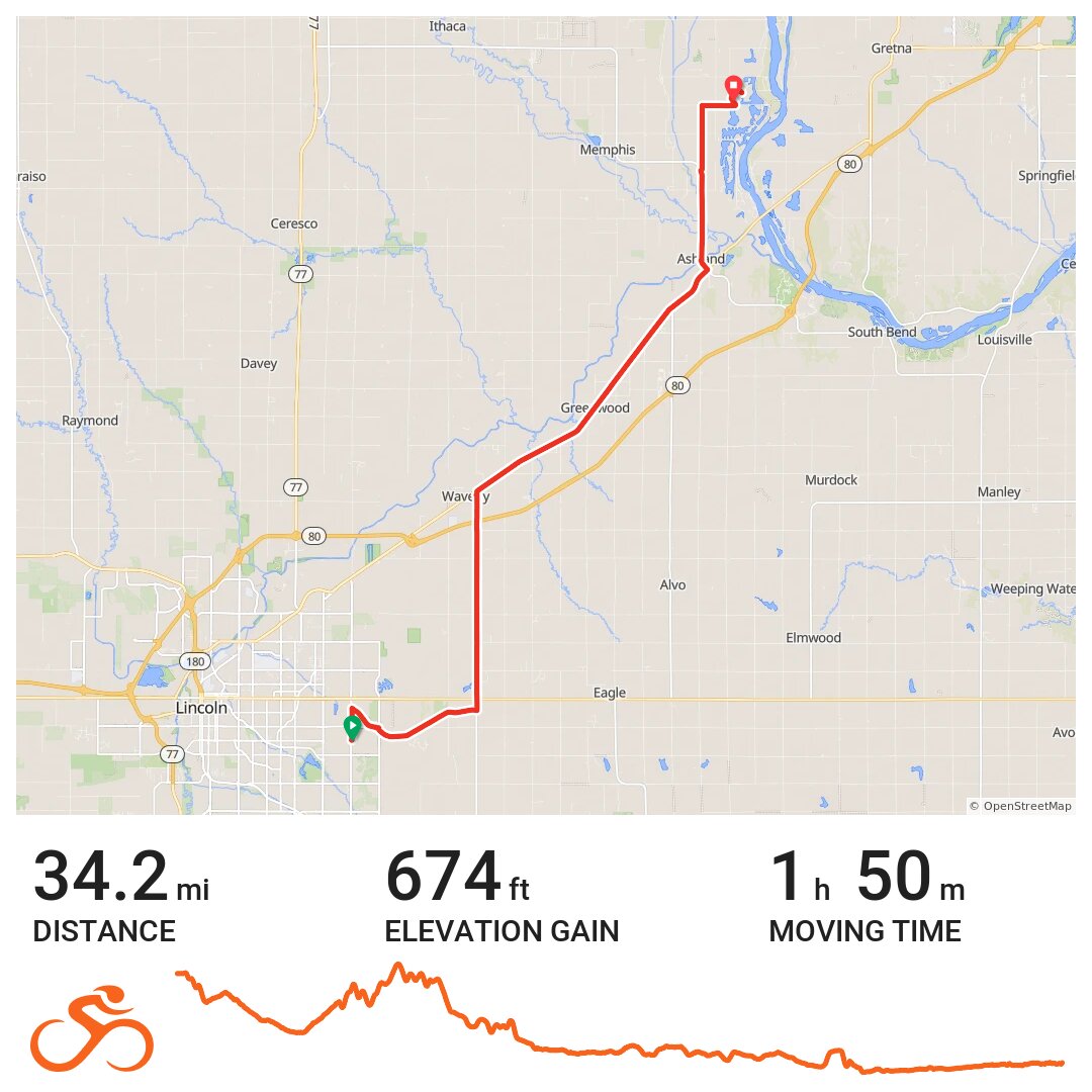 05/30/21 A bike ride in Lincoln, NE