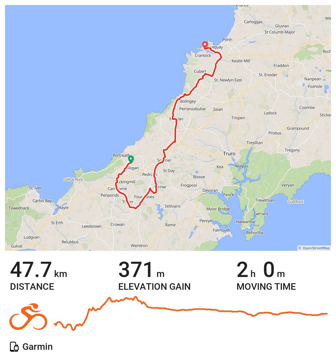 12/07/15 A bike ride in Illogan, Cornwall