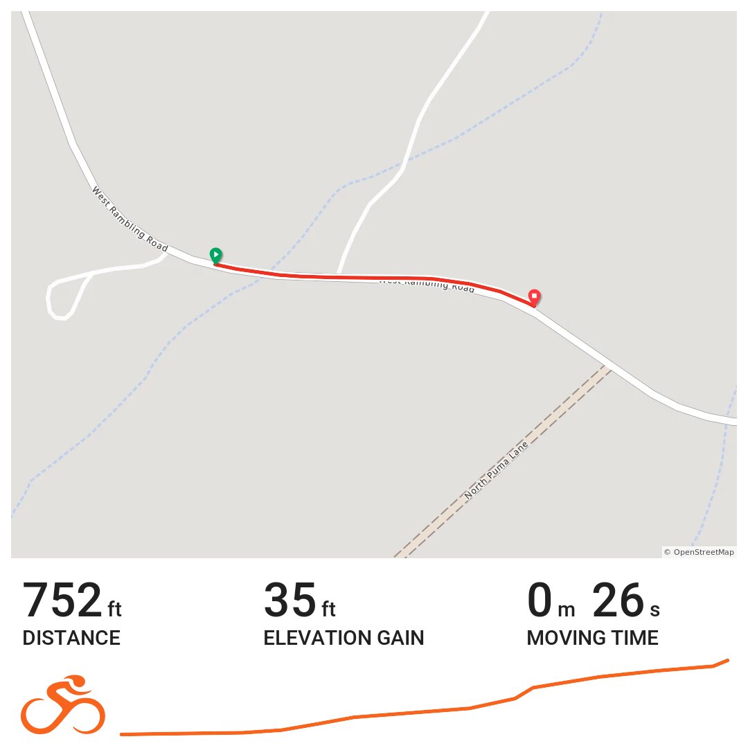 Crossroads Ranch A bike ride in Yavapai, Arizona