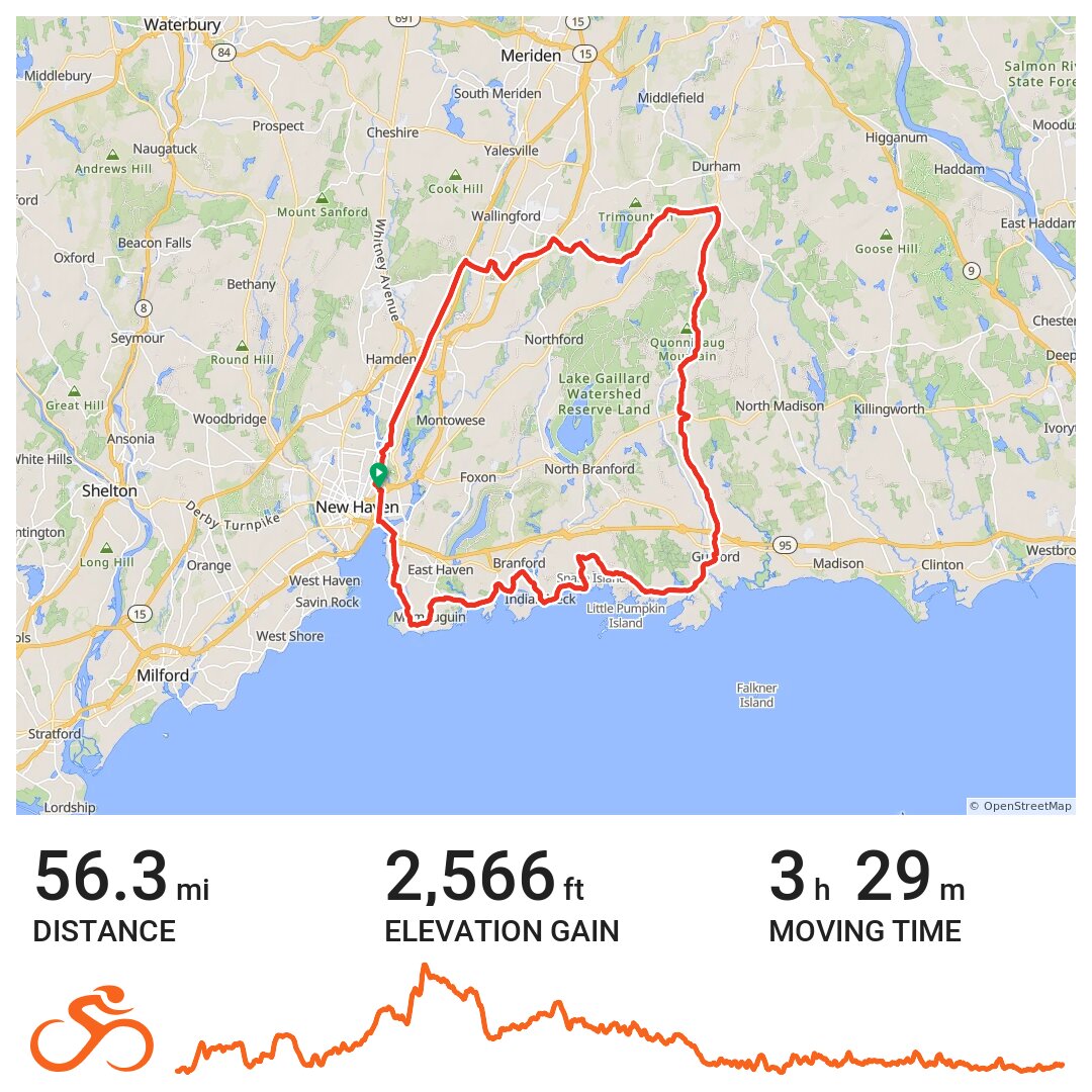 10/24/21 A bike ride in New Haven, CT