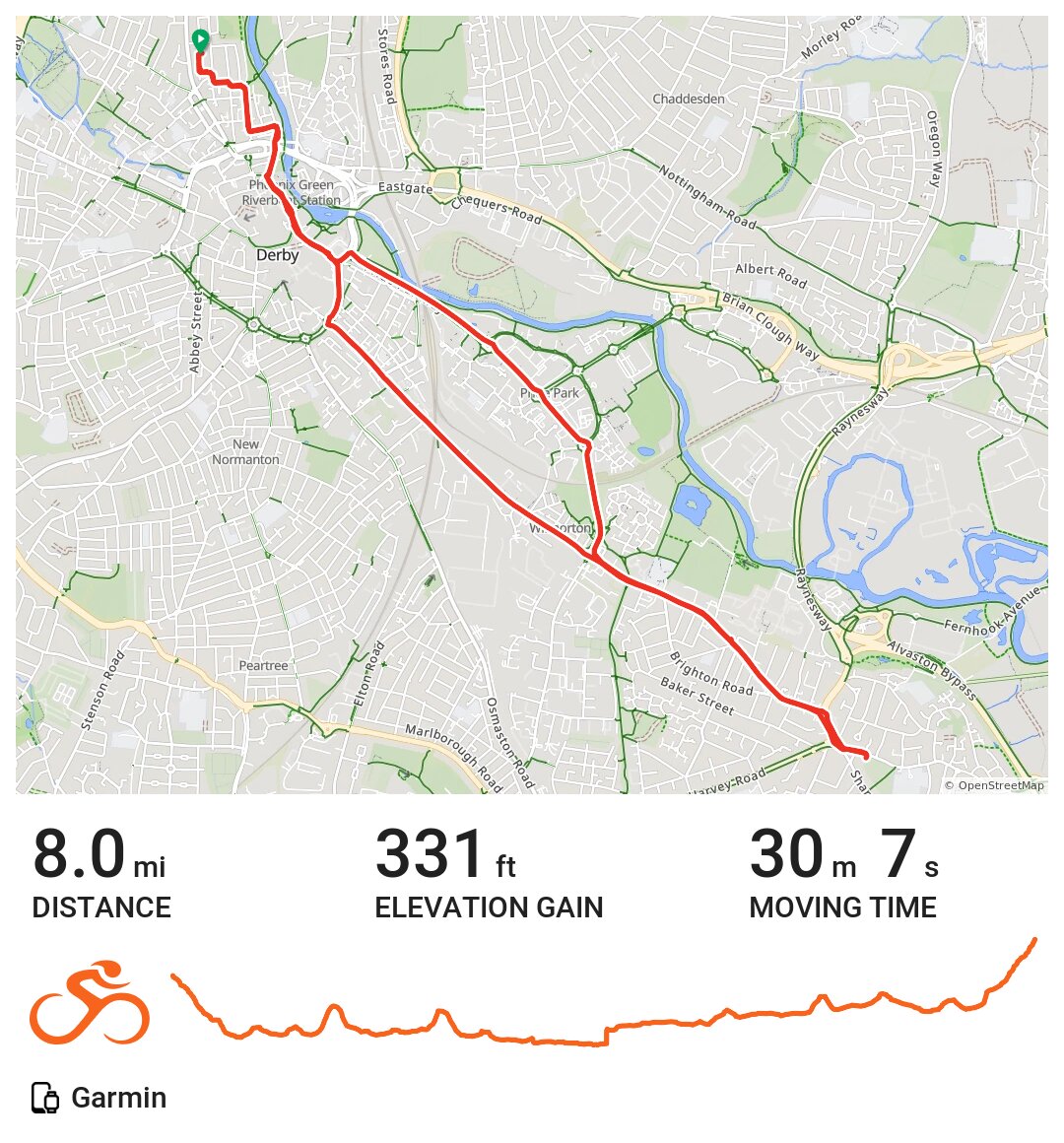 03/03/16 A bike ride in Derby, Derby