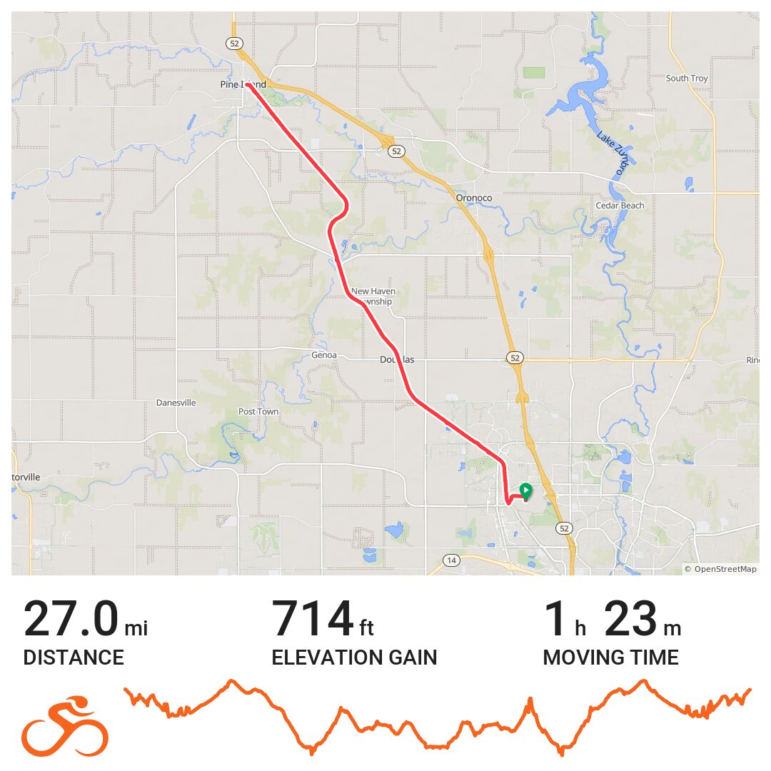 Lunch Ride A bike ride in Rochester, MN