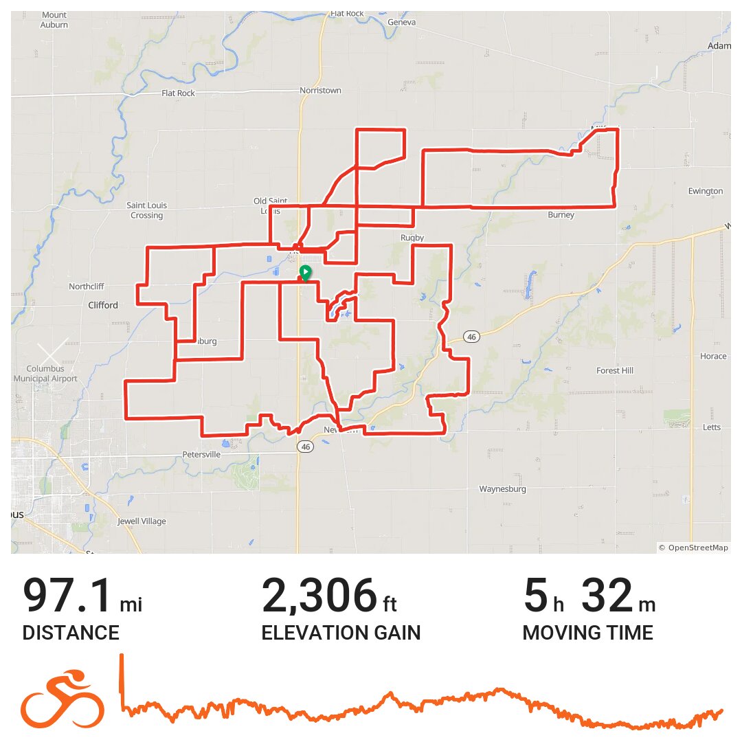 Hope Ride · Ride with GPS