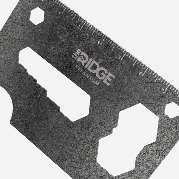 Attachable Titanium Wallet Bottle Opener The Ridge