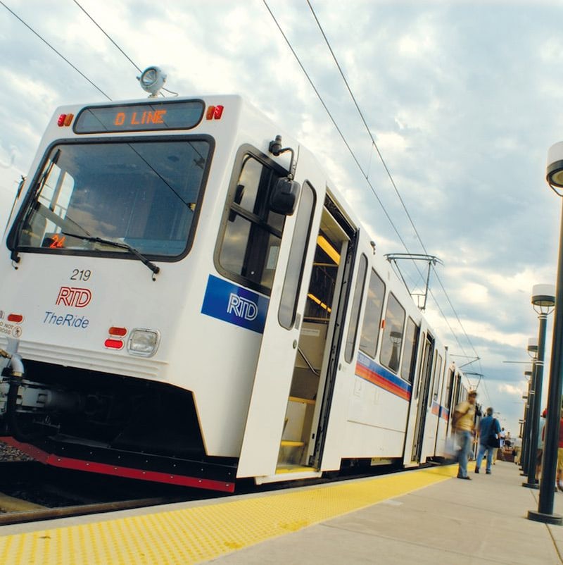 Light rail makes trip to DIA faster RidgeGate