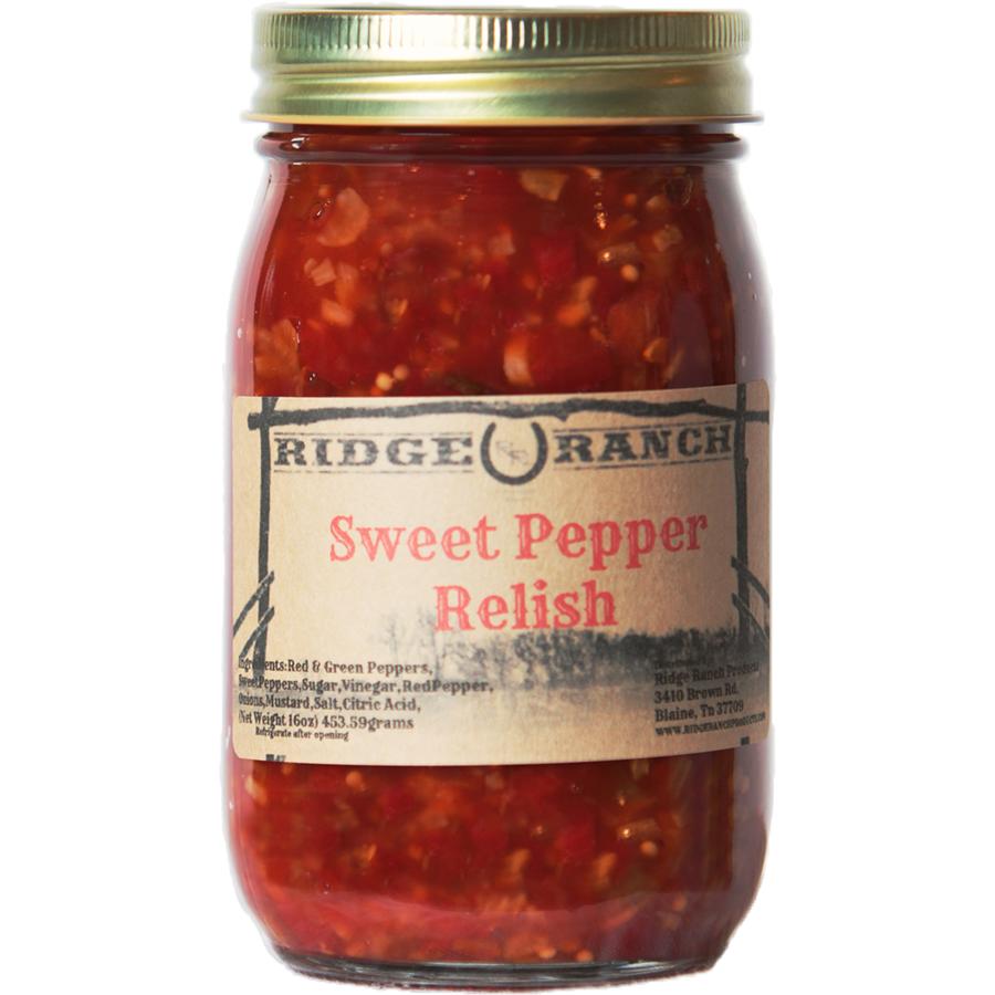 Sweet Pepper Relish Ridge Ranch Products