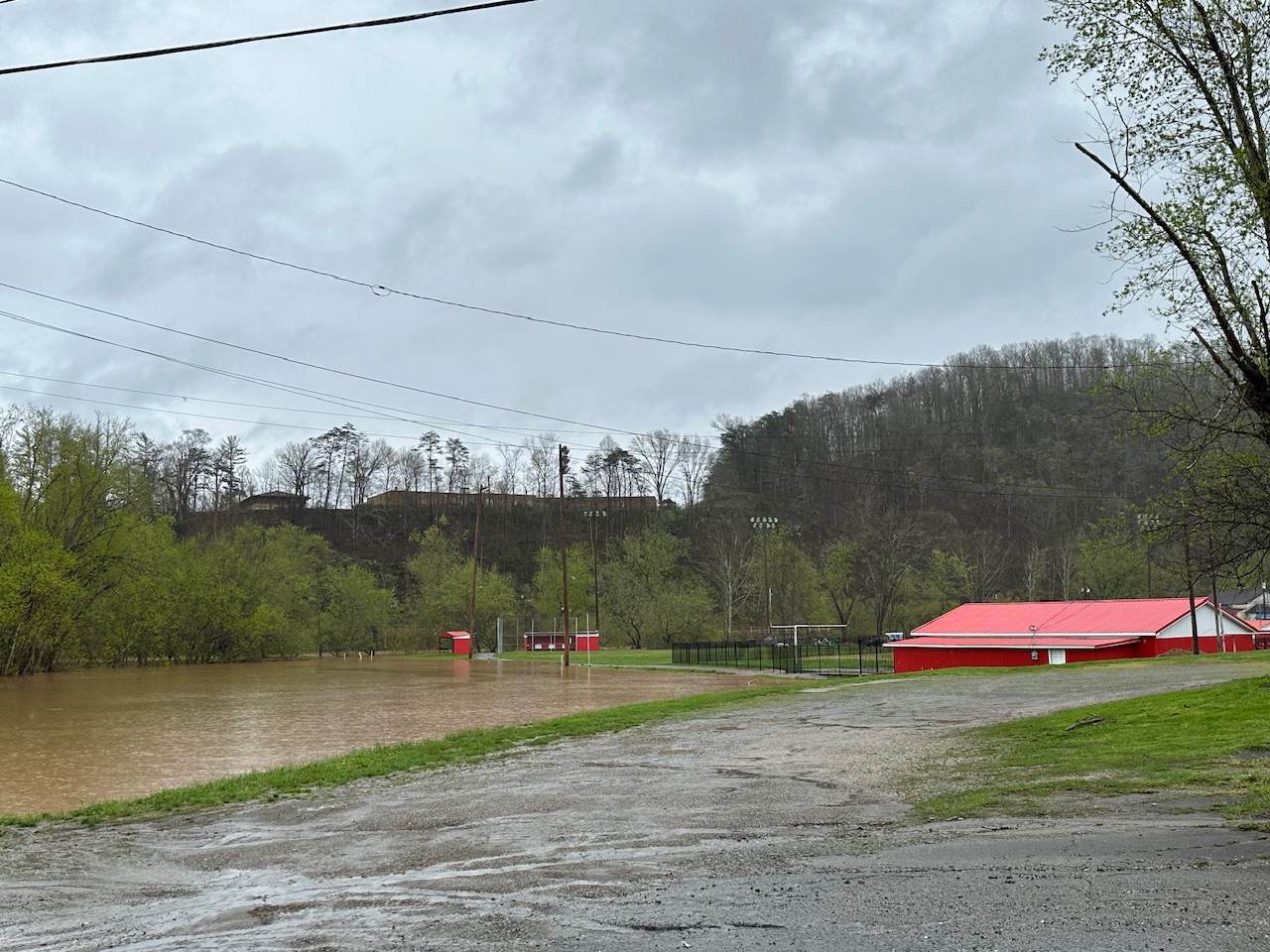 Little Kanawha River at Flood Stage and Rising Ridgeview News