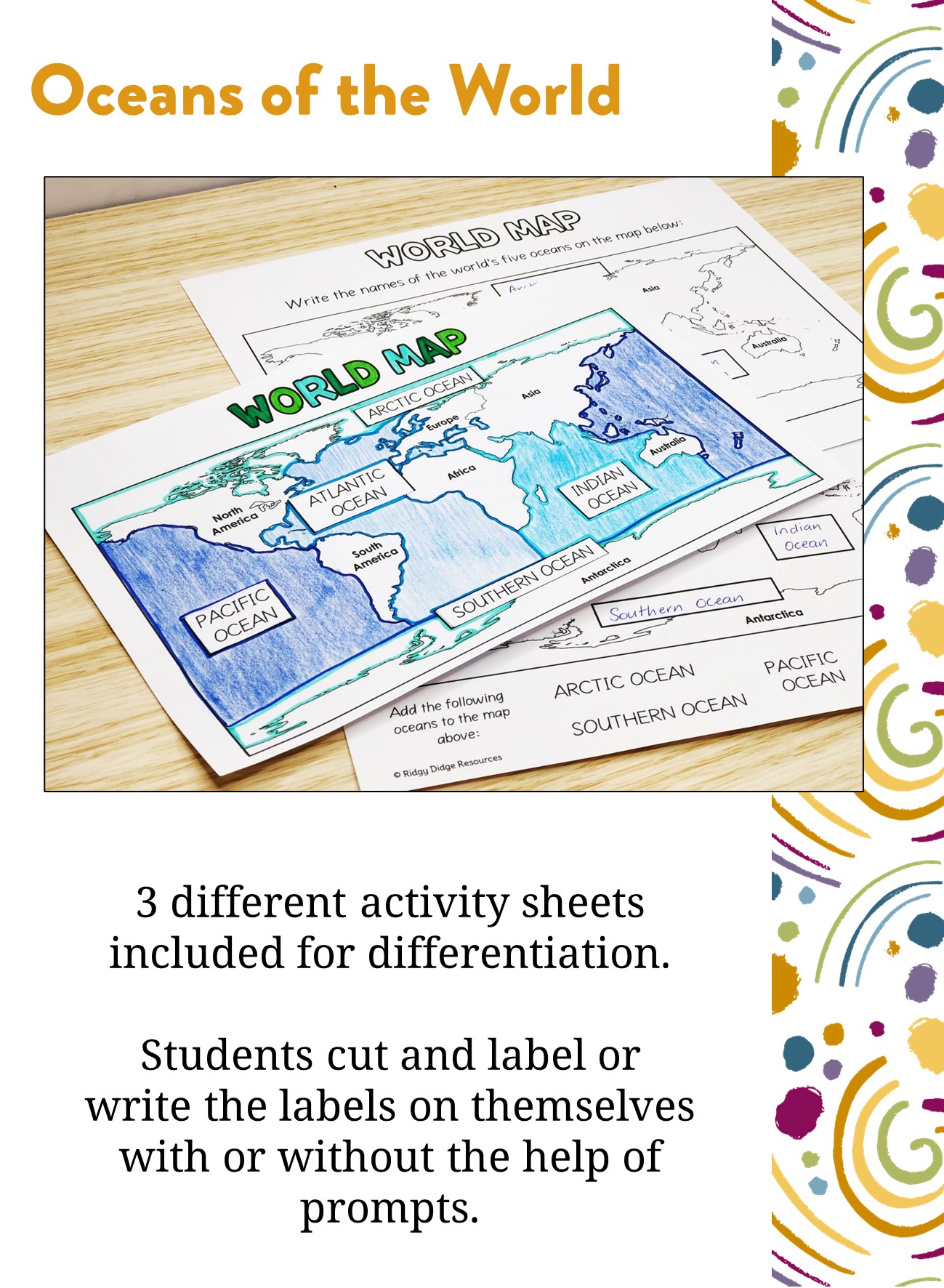 Australian Curriculum Year 2 Geography Unit Continents of the World