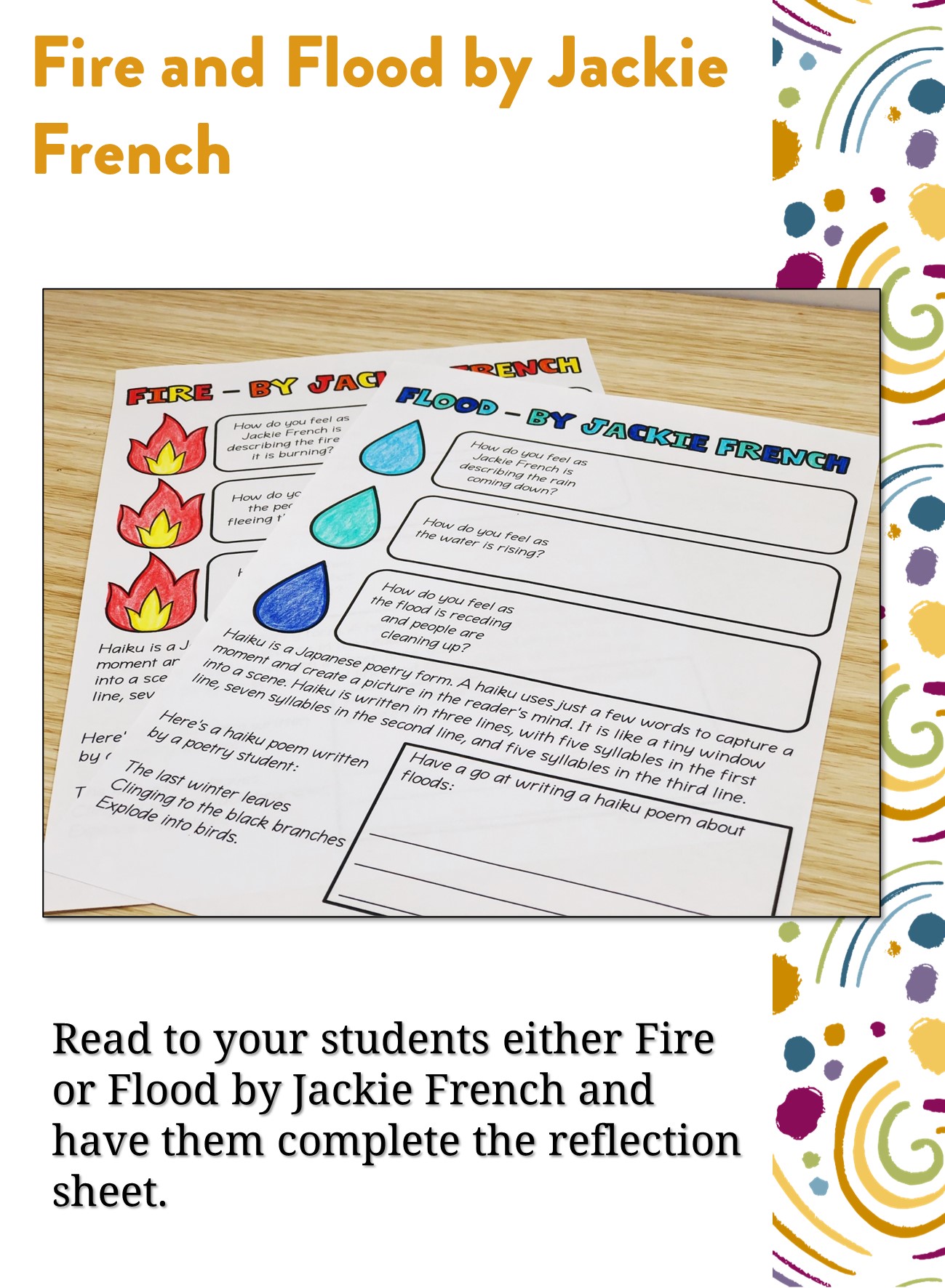 Australian Curriculum Year 5 Geography Unit Bushfires and Floods