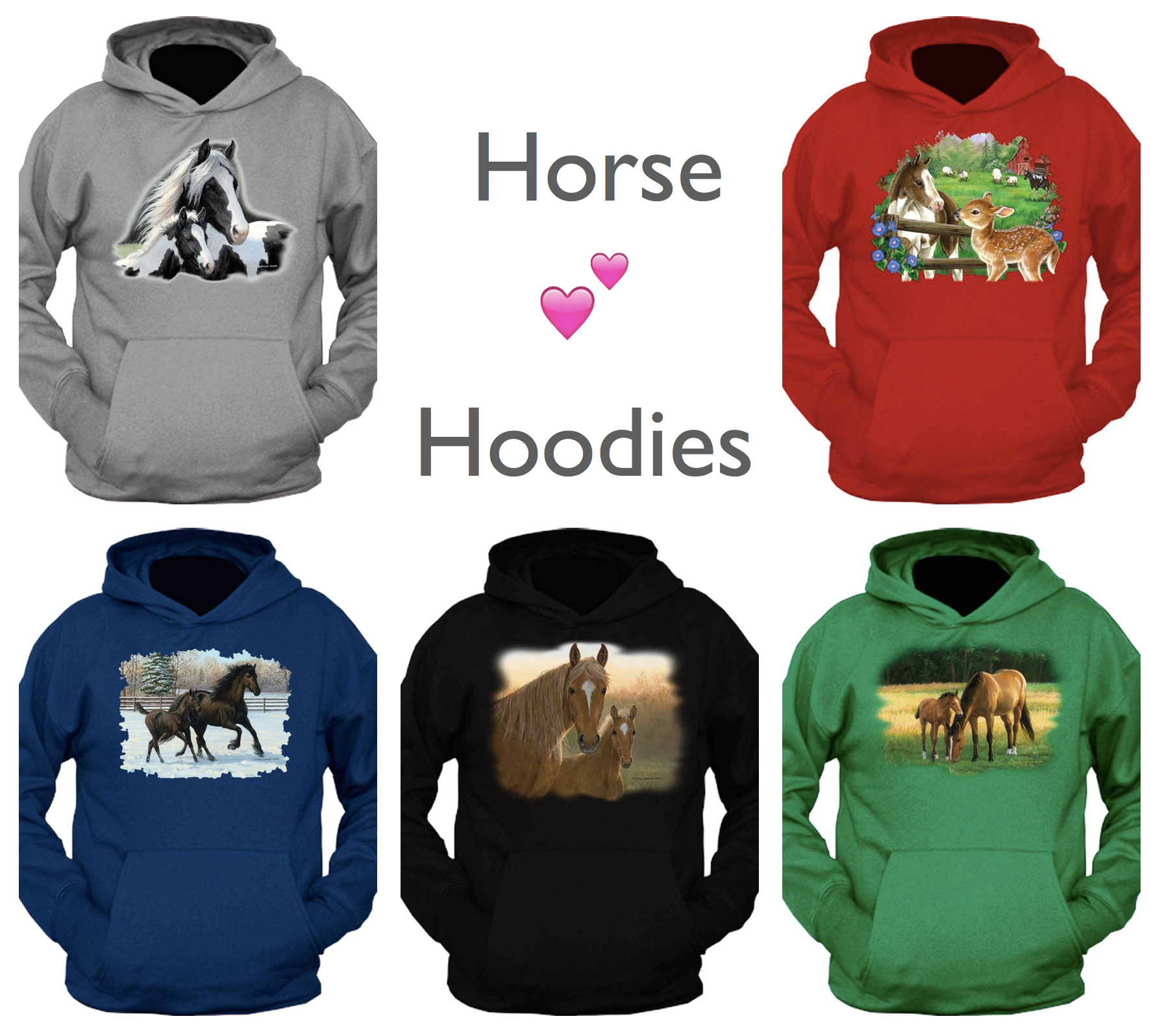 Horse Hoodies Barn Spirit