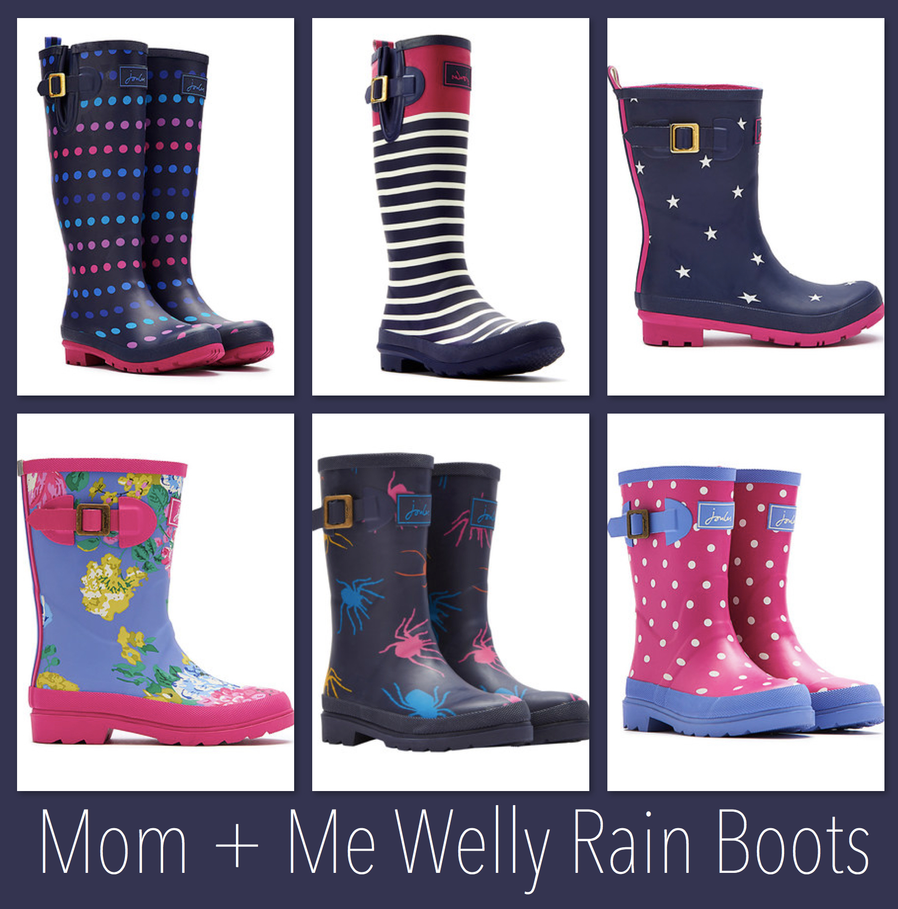 Horse Print Welly Rain Boots on Sale!