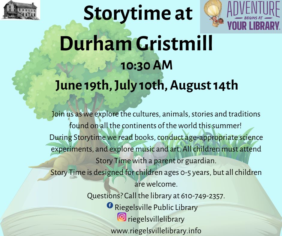 Events from August 27 October 10 Borough of Riegelsville