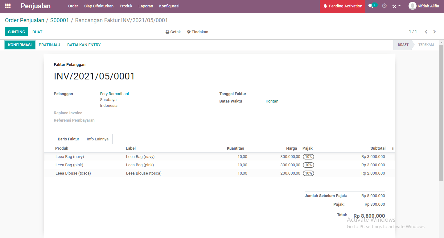Tutorial Implementasi Modul Sales ERP pada Odoo to My Blog!