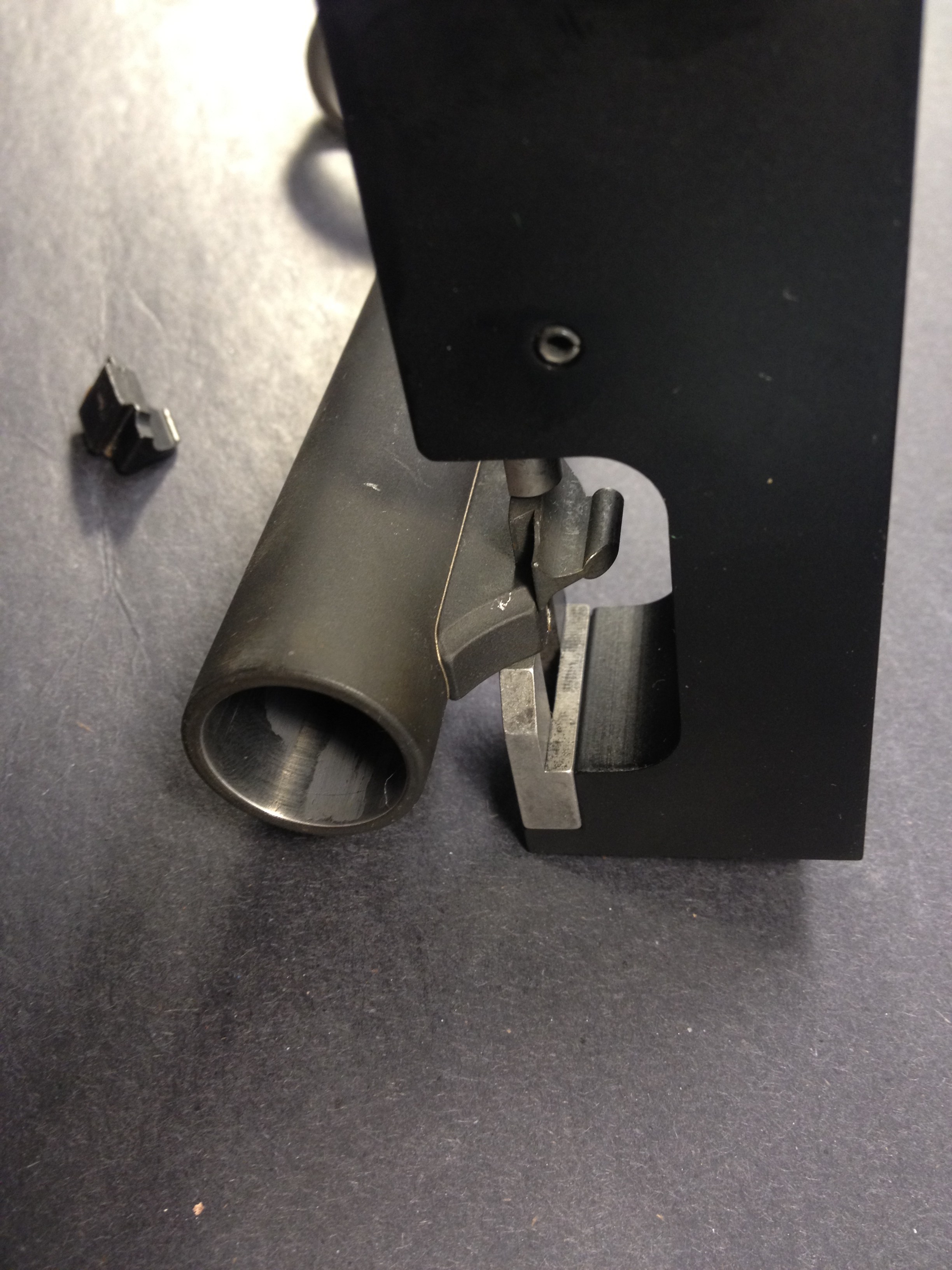 Remington 870 Tritium Rifle Sight Installation