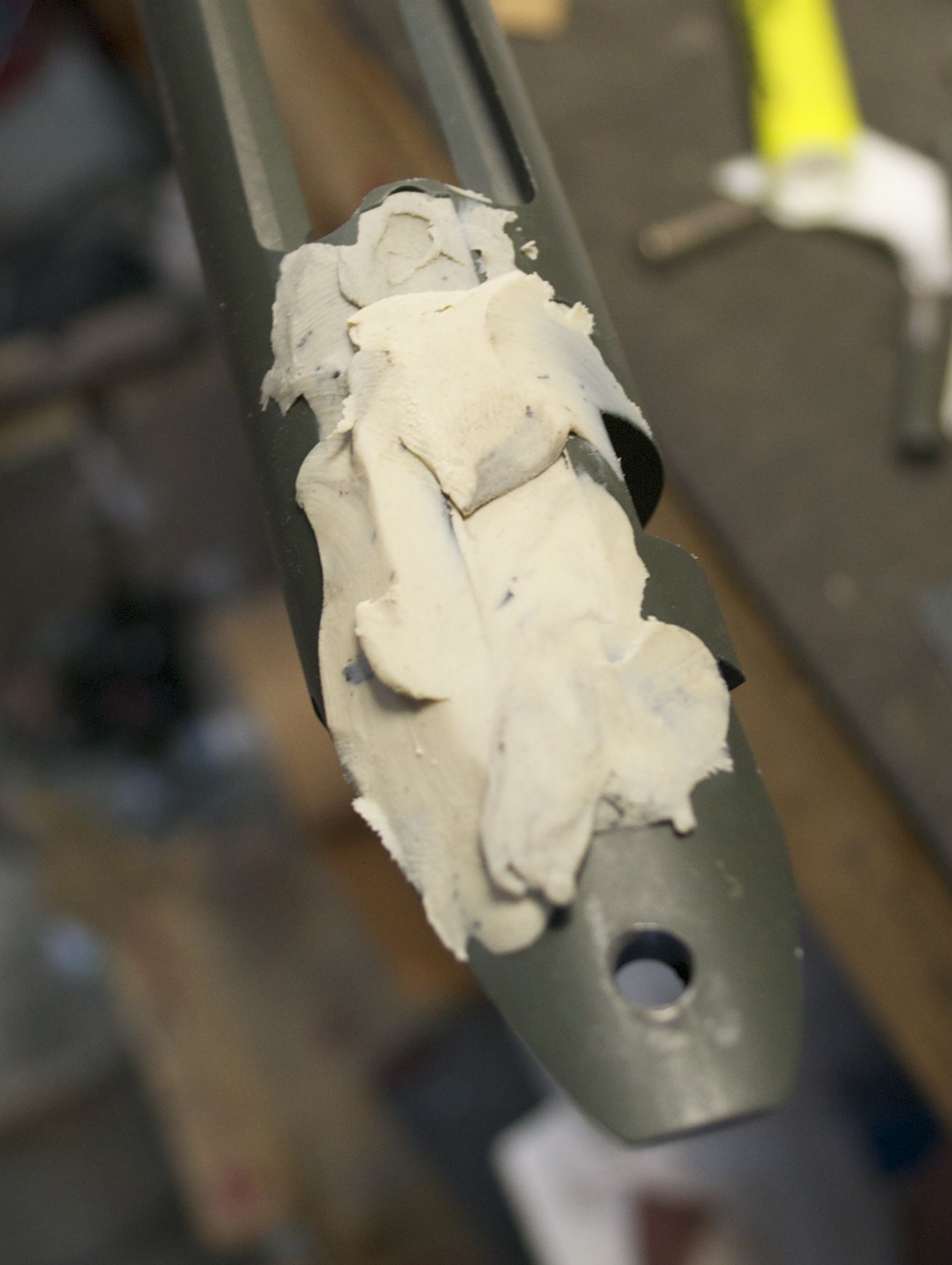 Pillar bedding a rifle