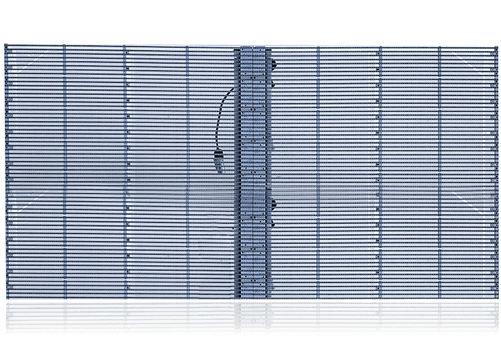 Indoor Transparent LED Wall, Transparent LED Mesh Curtain丨Rigard