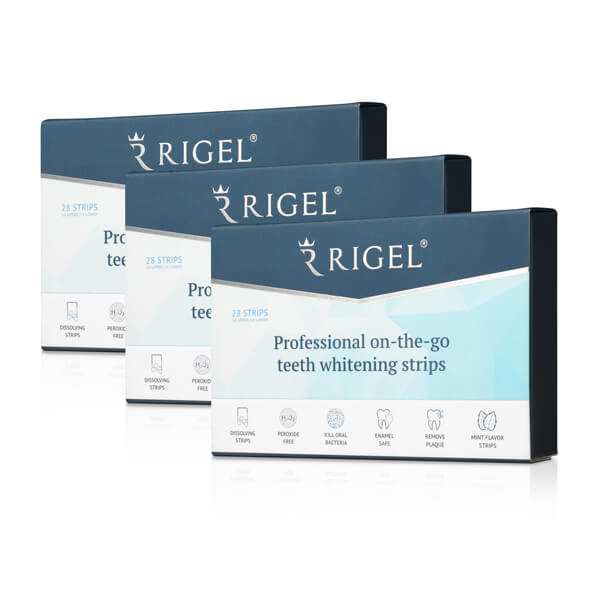 Product RIGEL Professional OnTheGo Teeth Whitening Strips From London