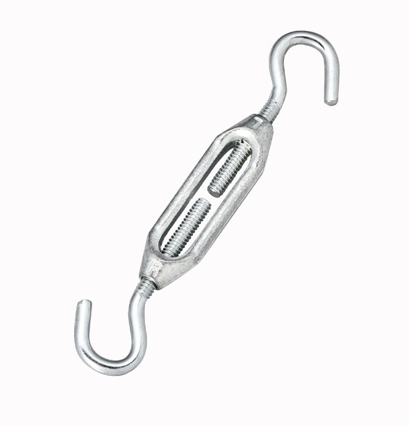 Zinc Turnbuckle Hook and Hook Zinc Diecast Zinc Plated, Zinc Turnbuckle