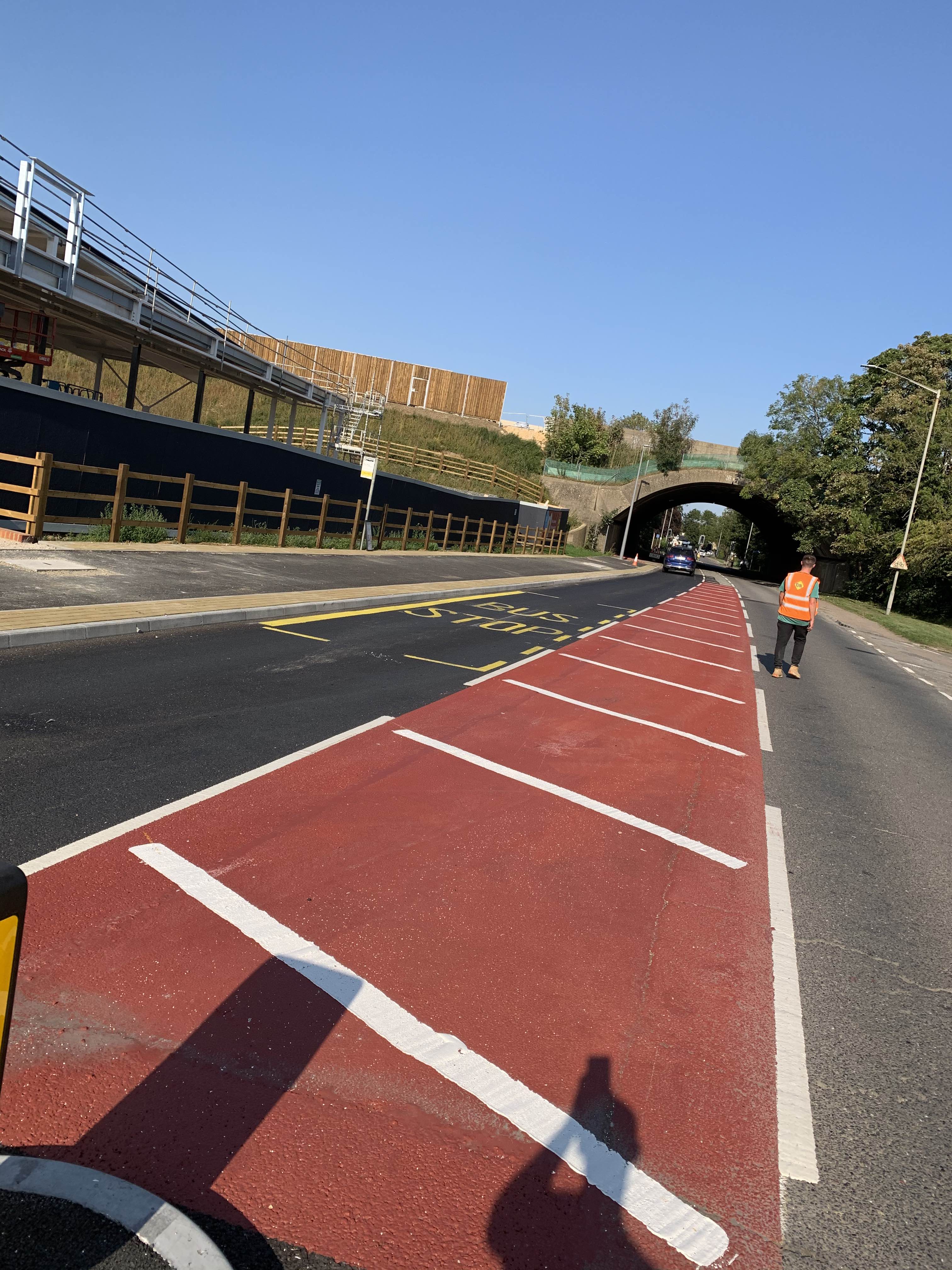 Antiskid Surfacing for Newport Pagnell Client Riggotts