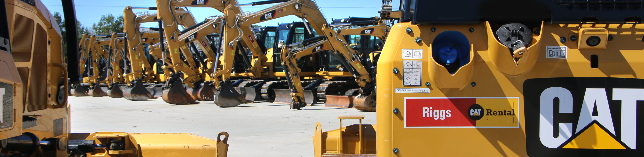 Construction Equipment Rental Riggs Cat