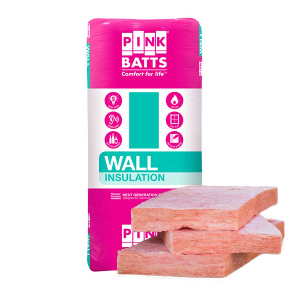 Pink Wall Insulation Batts R2.0 Starts from 54.30