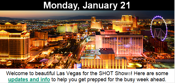 Shot show 2019 Las Vegas Nevada January 2225 Conservative News