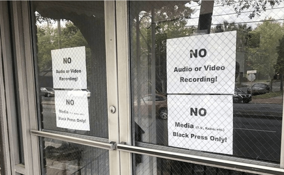 Only black reporters allowed in mayoral race event