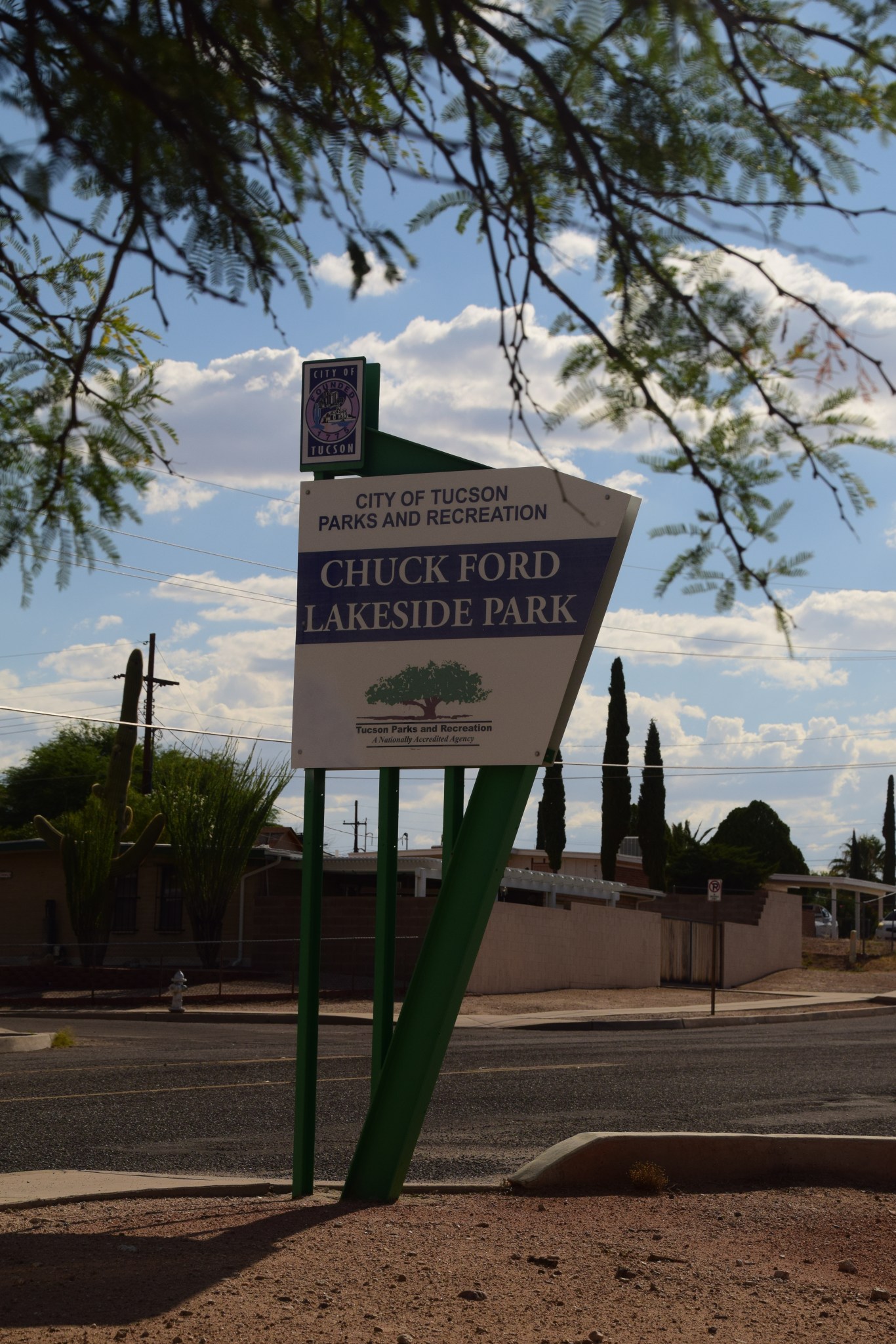 Chuck Ford Lakeside Park, Tucson, AZ the right effort