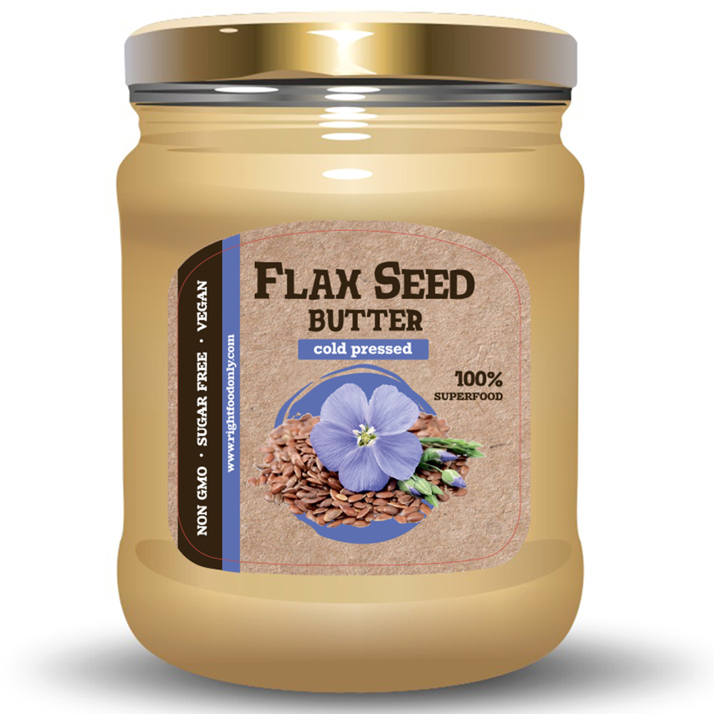 Golden Flax Seed Butter 230g (8oz) Urbech Right Food