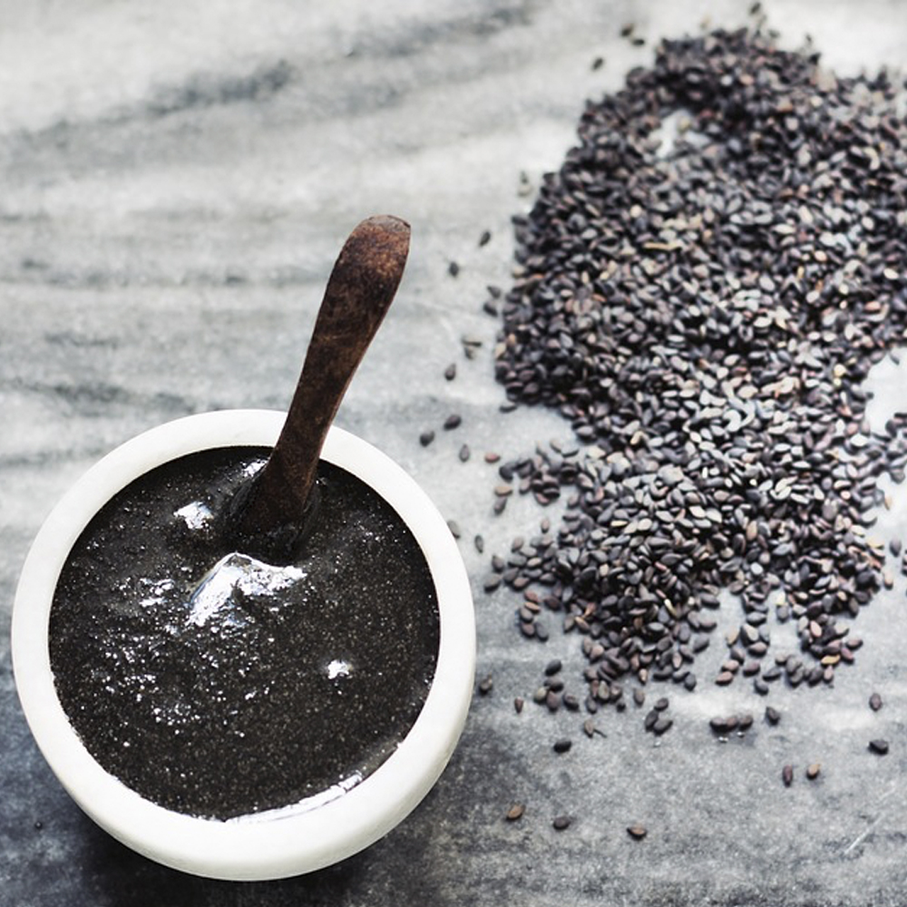 Black Sesame Seed Butter 230 g (8oz) Urbech Right Food