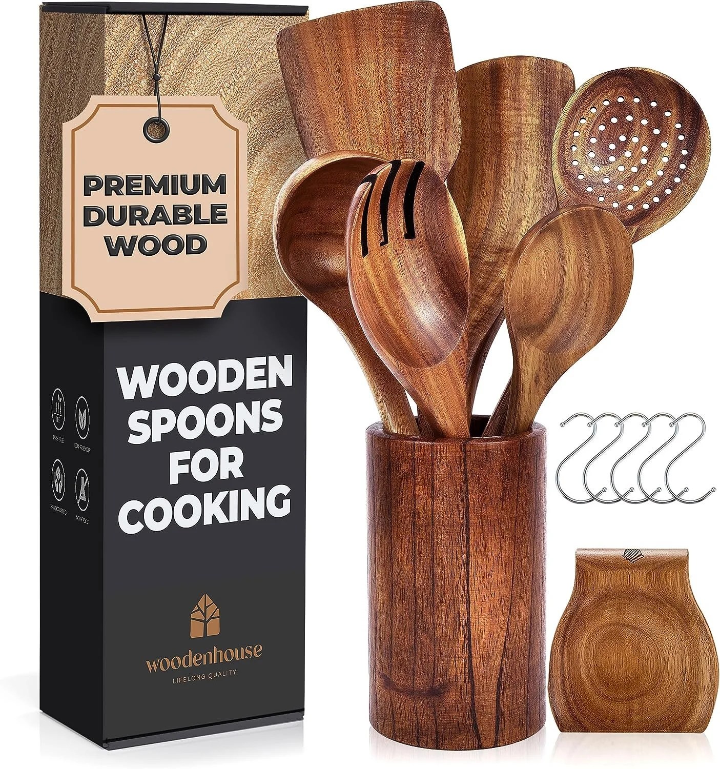 7 Best Wooden Cooking Utensils Right Food Taste