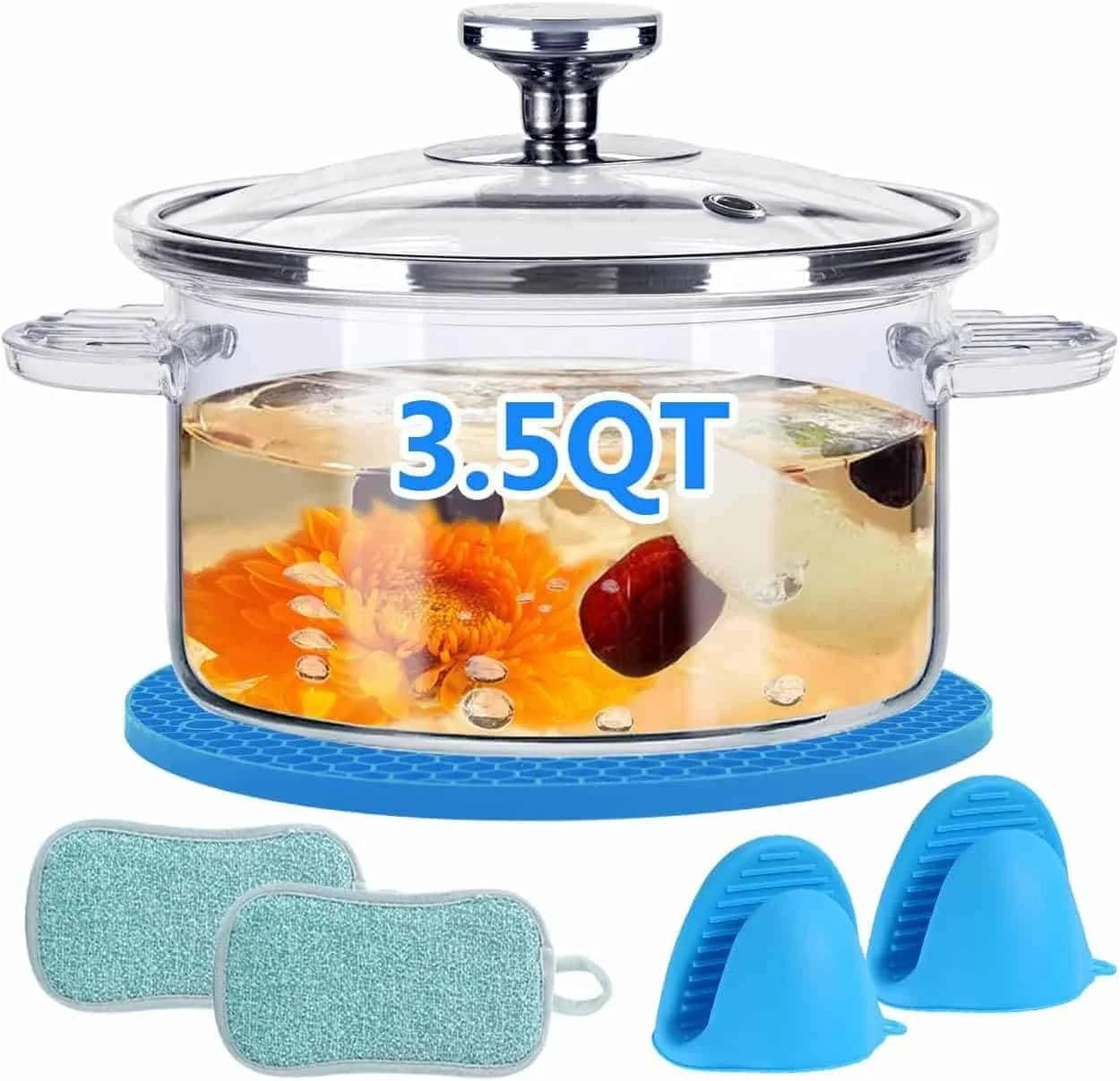 7 Best Glass Cooking Pots Right Food Taste