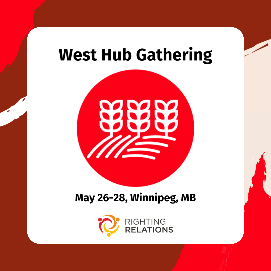 West Hub Gathering Call for Applications Righting Relations