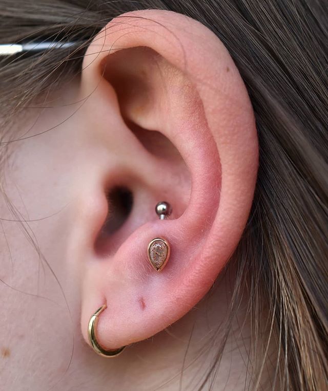 Anti Tragus Piercing 50 Image Ideas Jewelry Pros & Cons Right Piercing