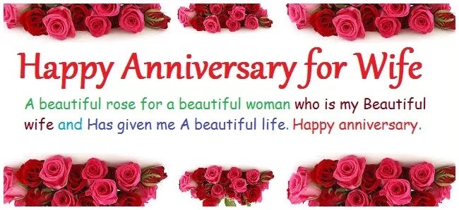 Wedding Anniversary Quotes Wishes For Wife