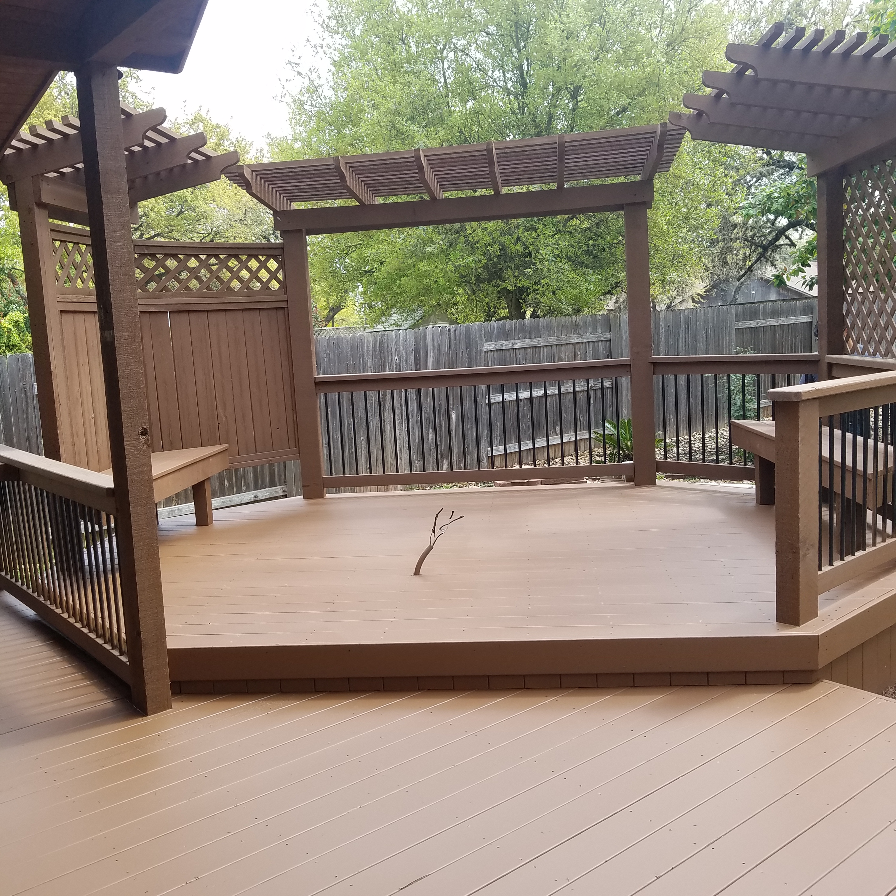 Custom Deck Restoration Right Source Roofing & Construction San Antonio