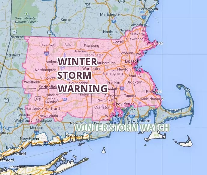 NWS Issues Winter Storm Warning Right Weather LLC