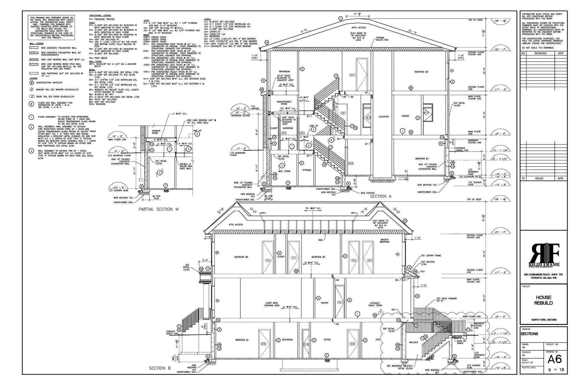 ARCHITECTURAL DRAWINGS & ADDITIONS RIGID FRAME STRUCTURAL ENGINEERS