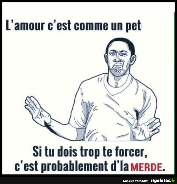 L'amour c'est comme Blagues et les meilleures images drôles!