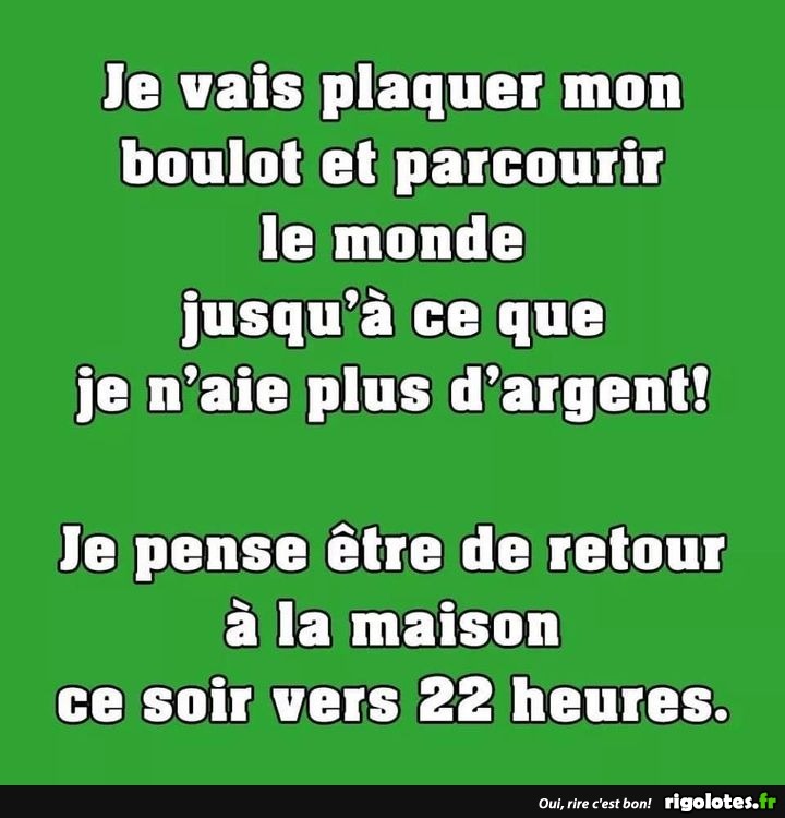 Je vais plaquer.. Blagues et les meilleures images drôles!