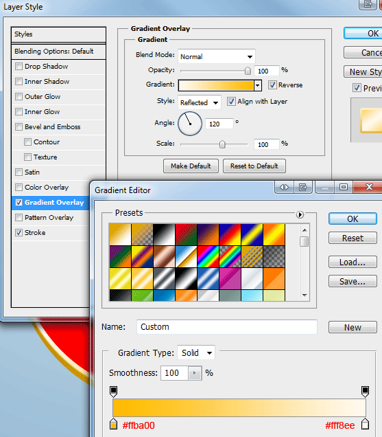 Learn To Create A Vector Gold Medal In