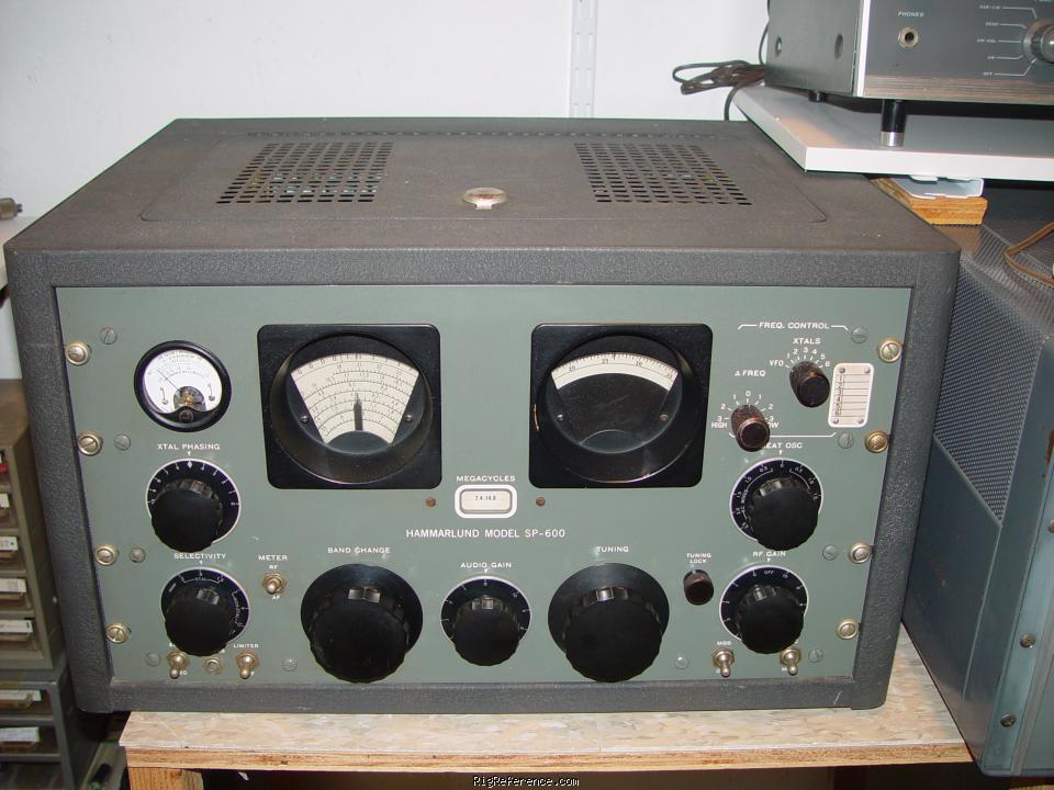 Hammarlund SP-600, Desktop HF/VHF Receiver | RigReference.com