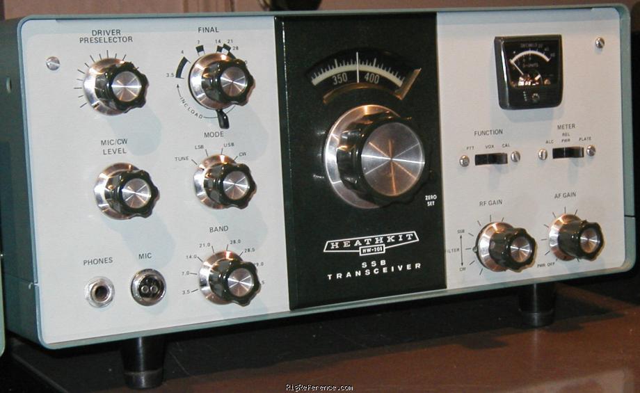 Heathkit HW-101, Desktop Shortwave Transceiver | RigReference.com