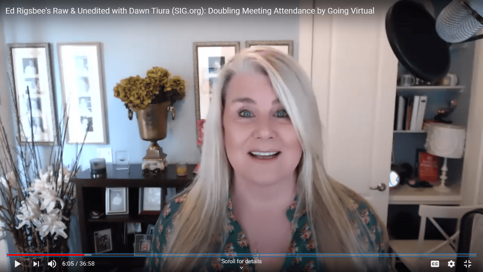 Ed Rigsbee's Raw & Unedited with Dawn Tiura (SIG.org): Doubling Meeting ...