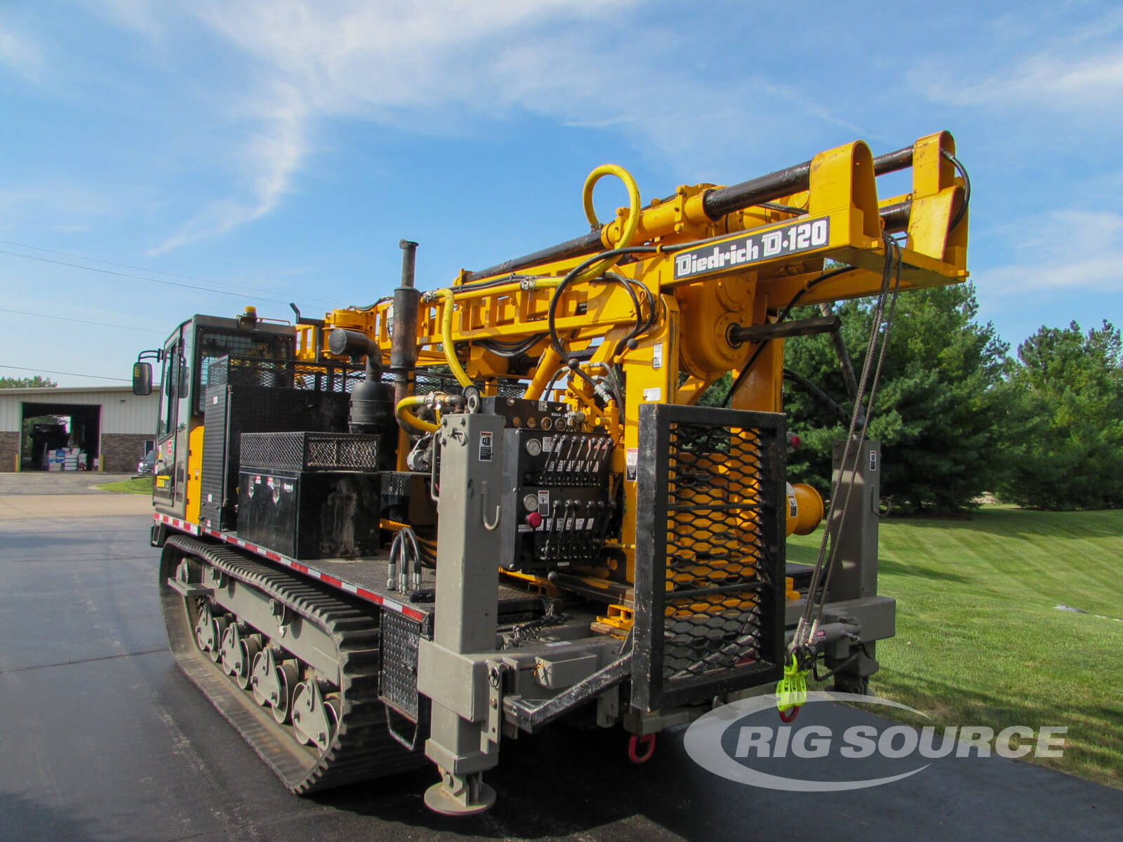 Track Mounted Diedrich D120 Drill Rig for Rent 16118 Drill Rigs