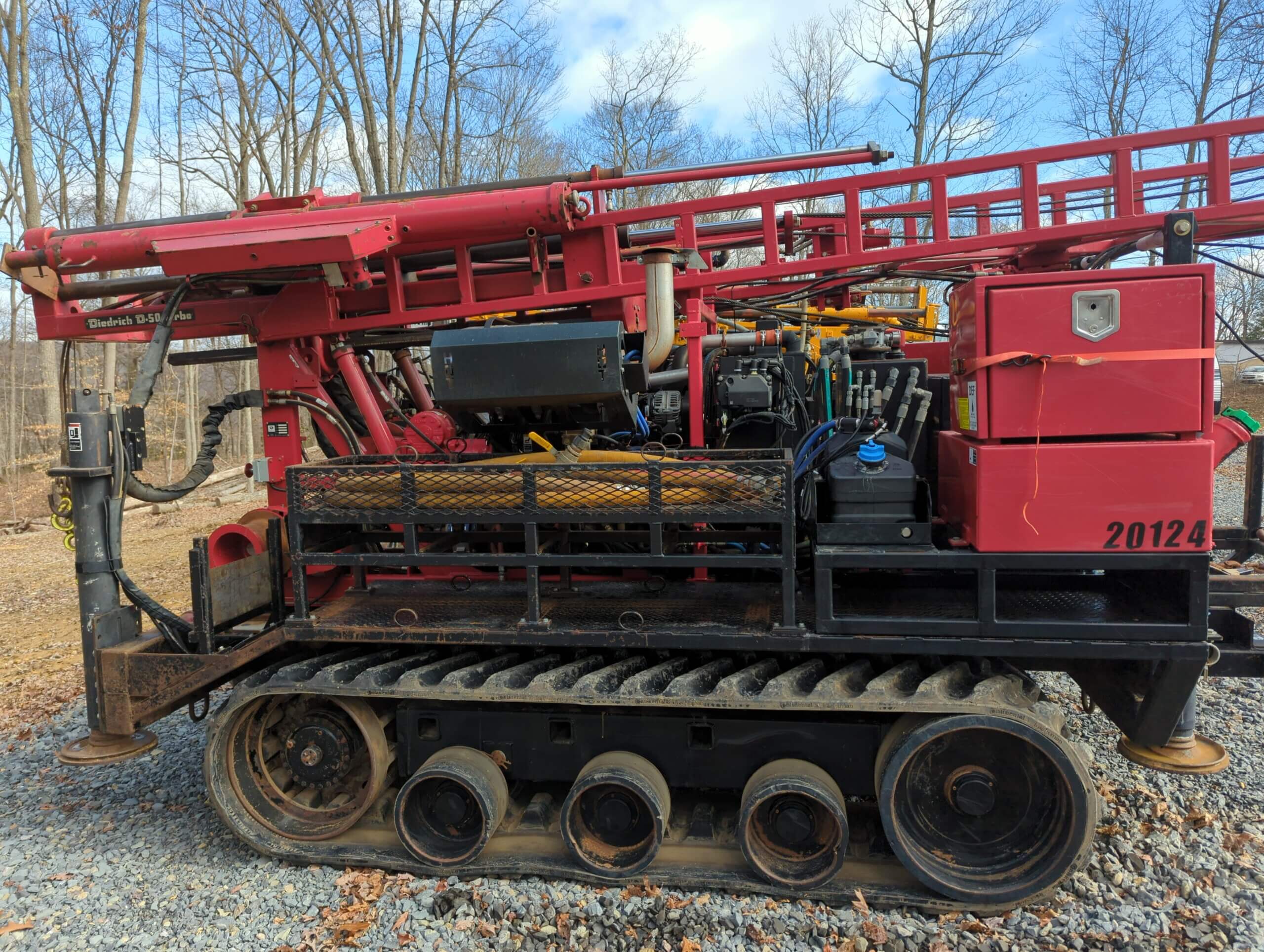 ***SOLD*** Used Diedrich D50 Track Rig for sale Unit 20124 Drill